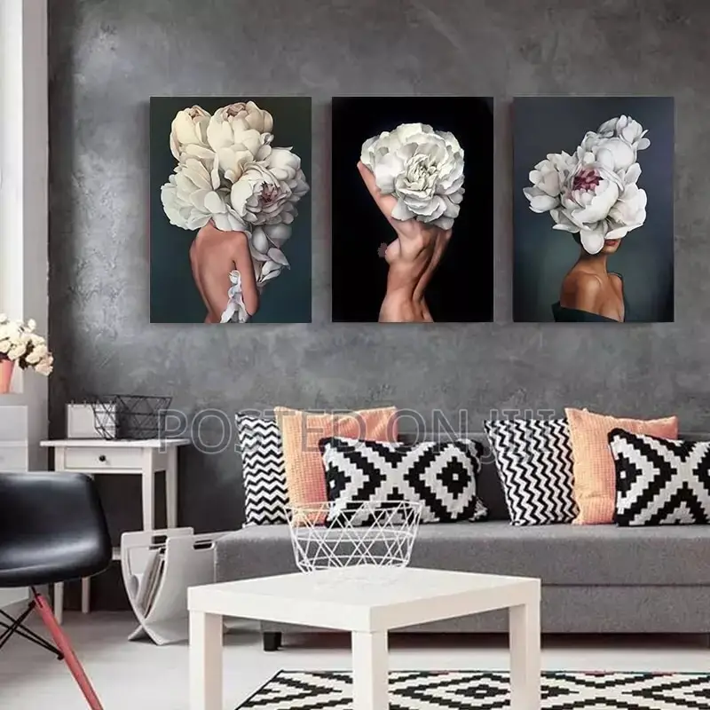 Woman Abstract Canvas Printing