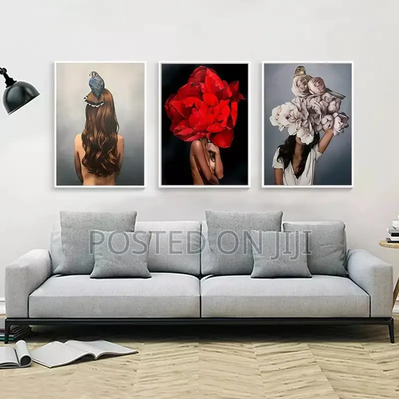 Woman Abstract Canvas Printing
