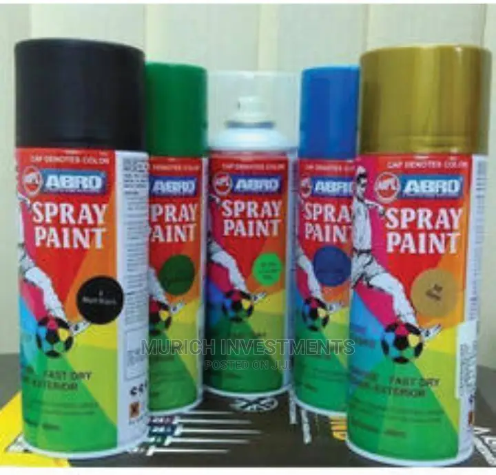 Abro High Quality Spray Paints 12/Case