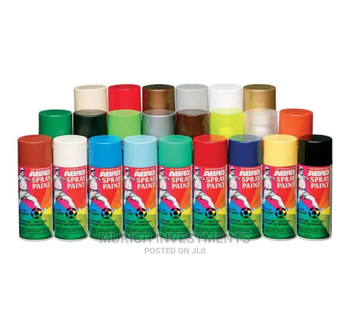 Abro High Quality Spray Paints 12/Case