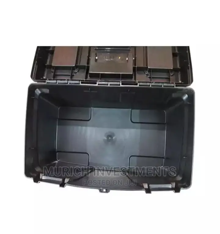 21" Plastic Storage Metal Toolbox