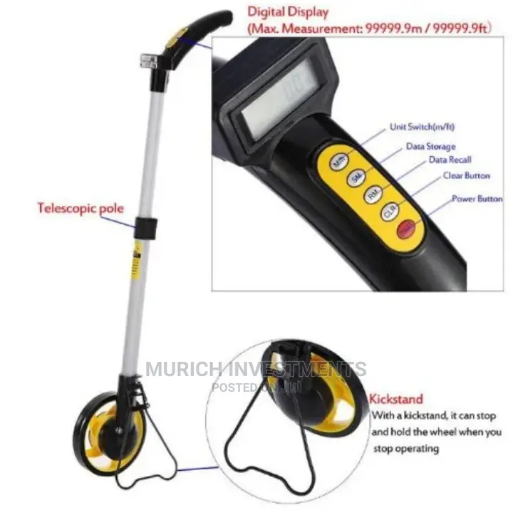 Digital Distance Measuring Wheel With Carry Bag,Digital LCD