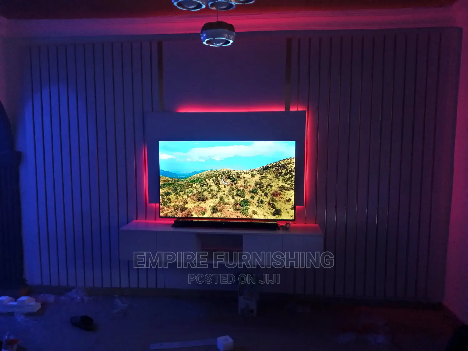 White TV Stand