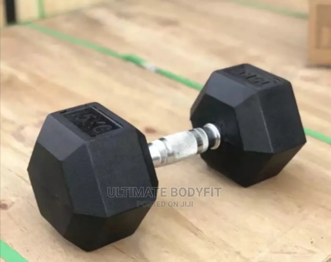 Brand New 15kg Hexgon Dumbbell