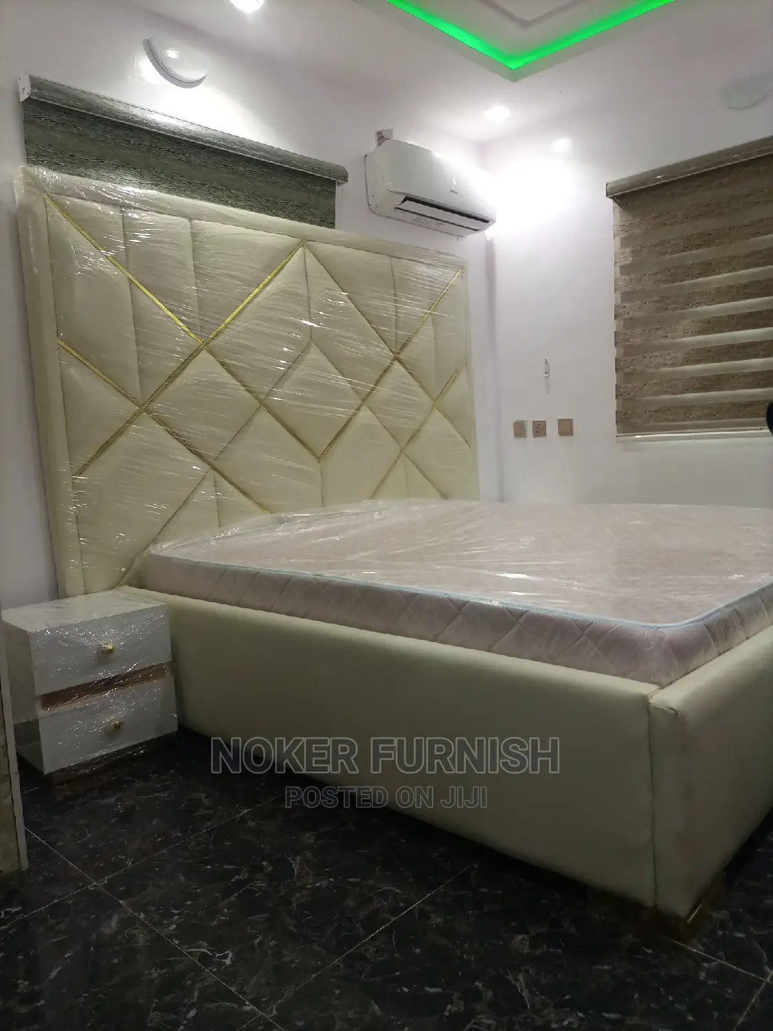 Leather Bed Frame 6 X 6 Size