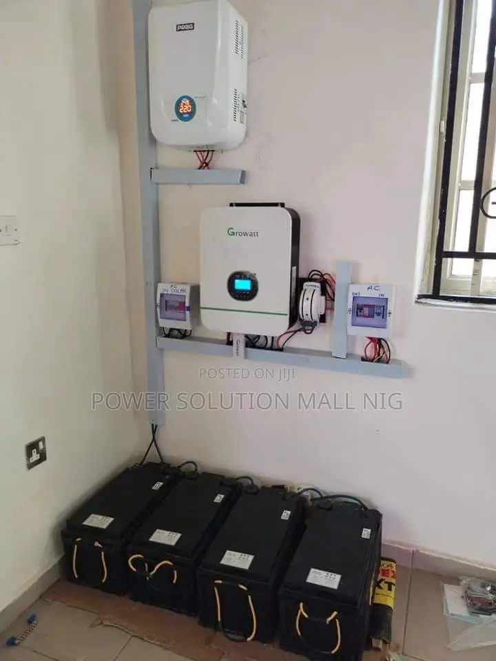 5kva on-Grid Inverter Solution With High Quality Battery.