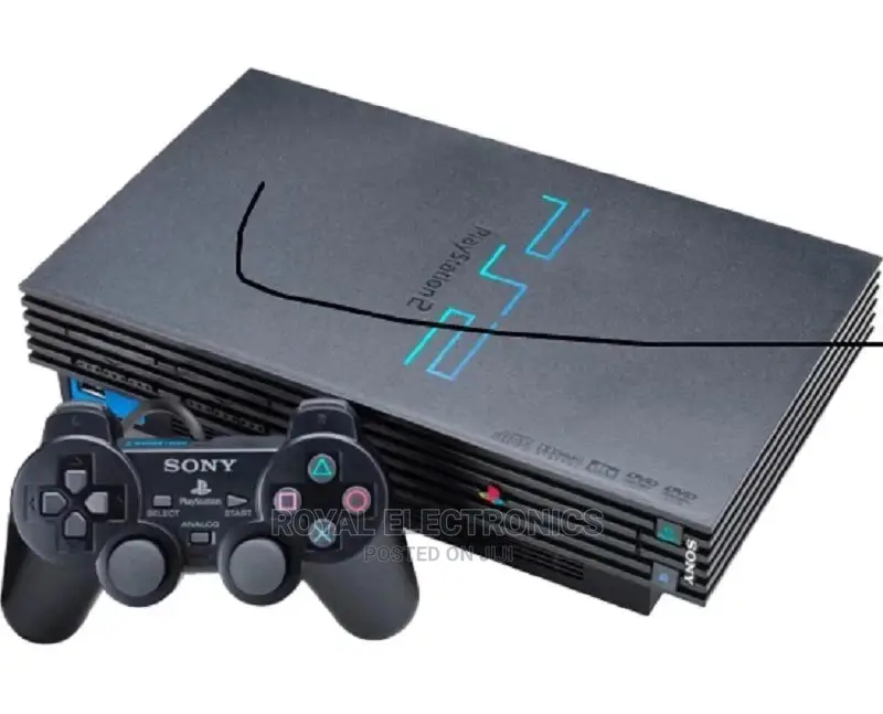 Ps2 Console With 2 Pad And All Accessories