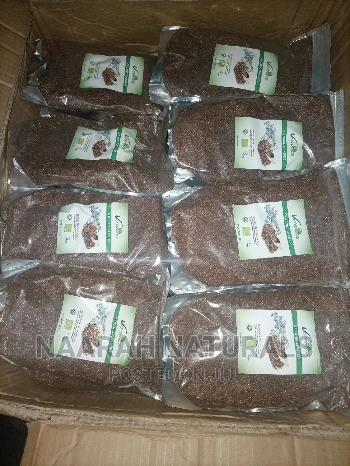 Organic Flax Seeds -1kg