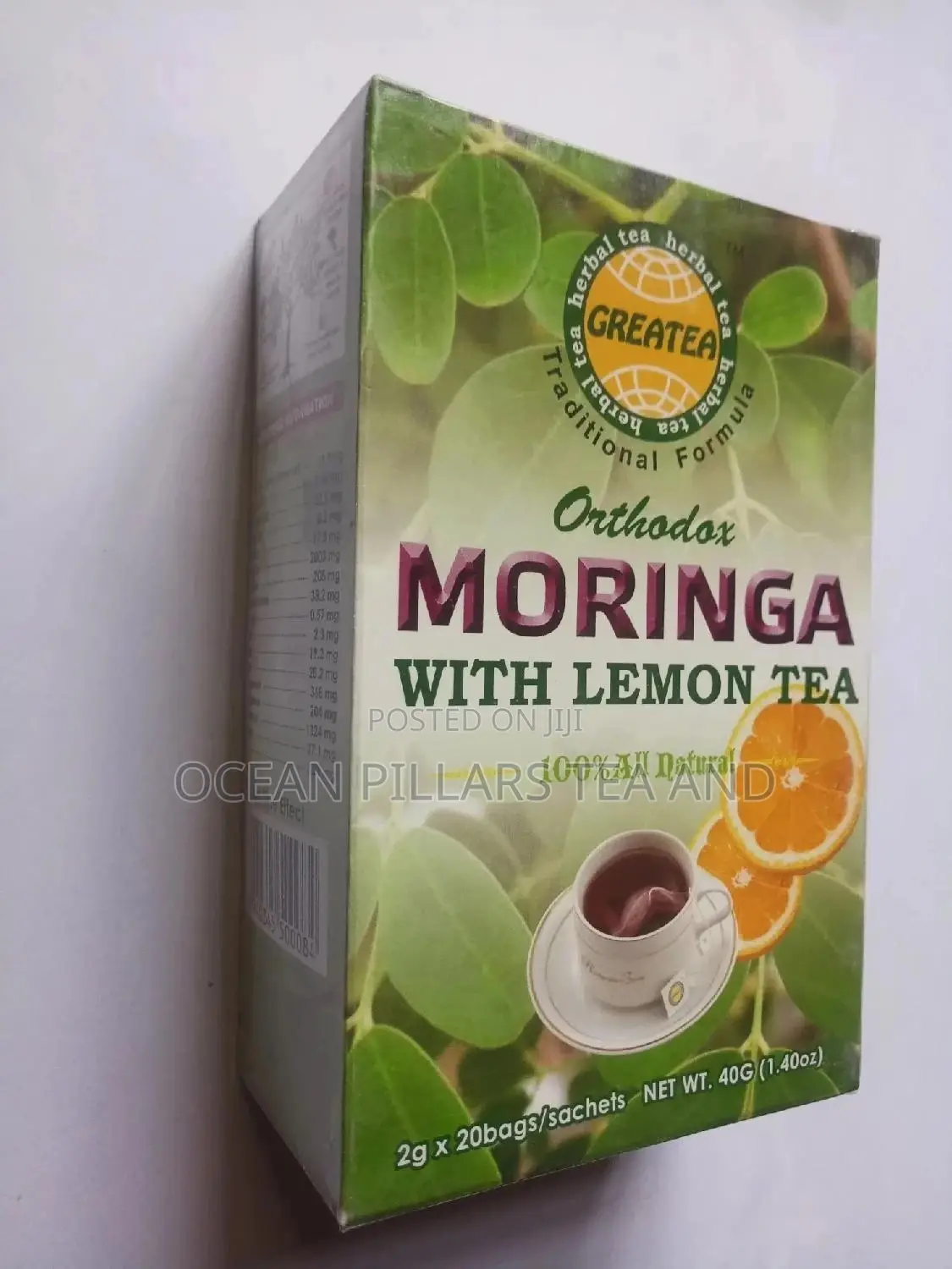 Orthodox Moringa With Lemon Tea