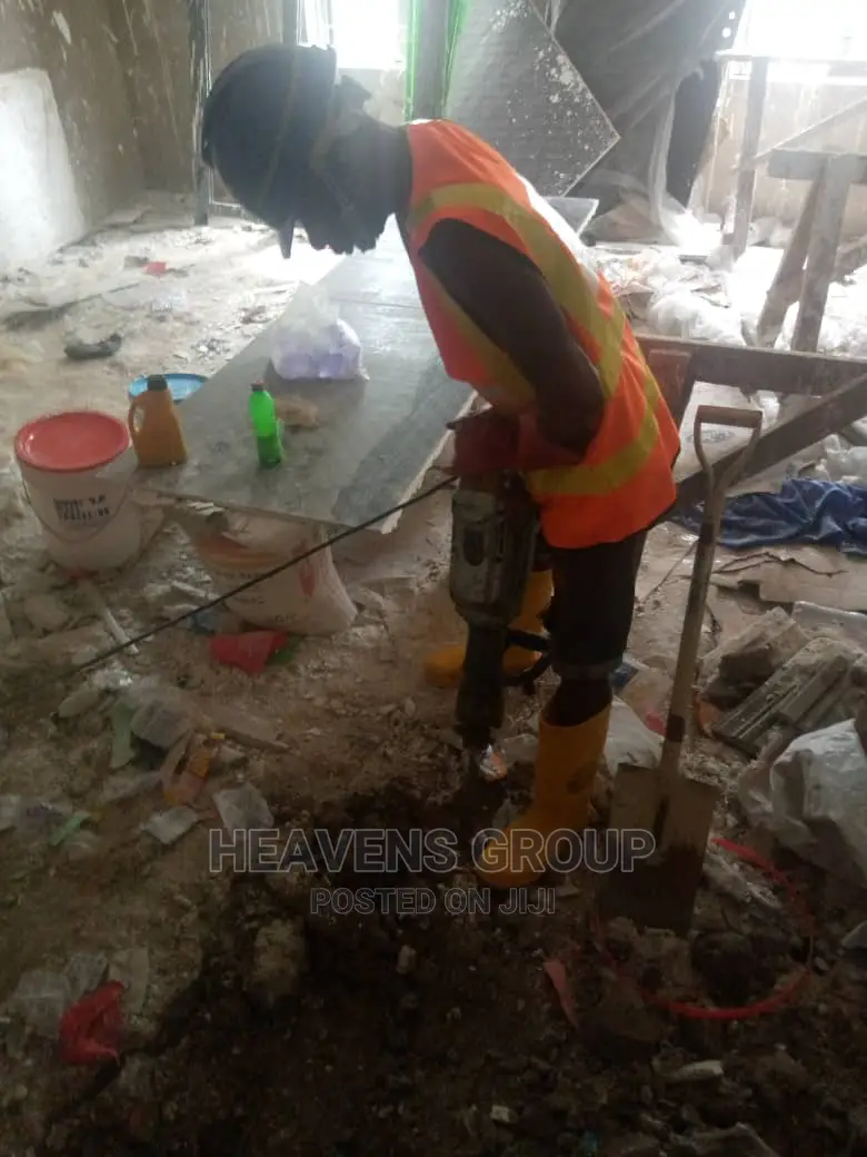 Demolition, Pile Breaking, Compressor Jackhammer -Heaviduty LTD