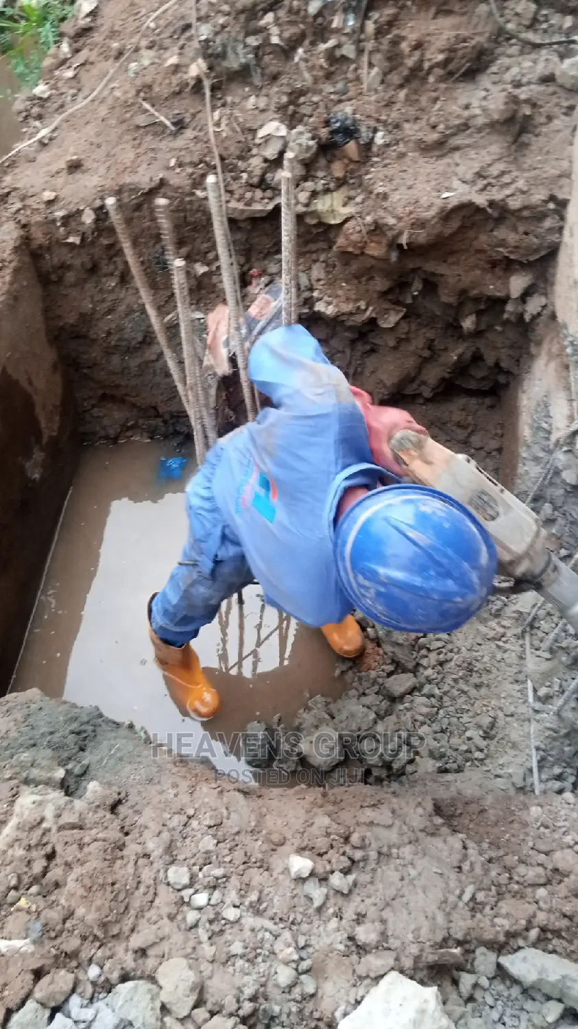 Demolition, Pile Breaking, Compressor Jackhammer -Heaviduty LTD