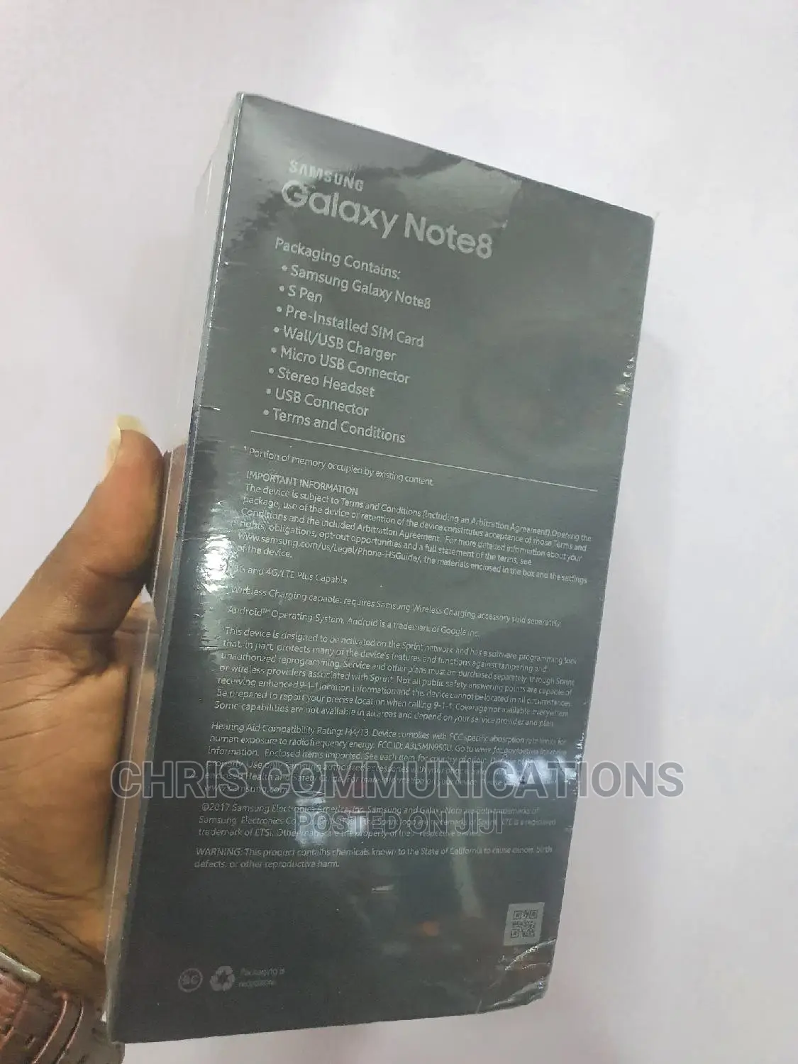 New Samsung Galaxy Note 8 64 GB Gray