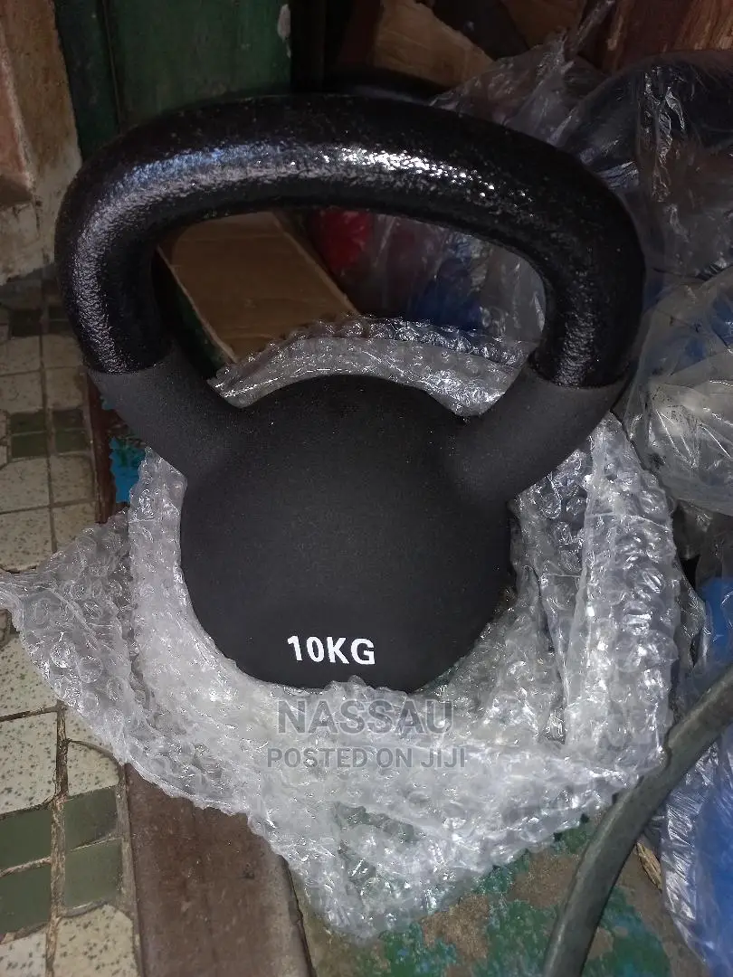 10kg Black Kettlebell