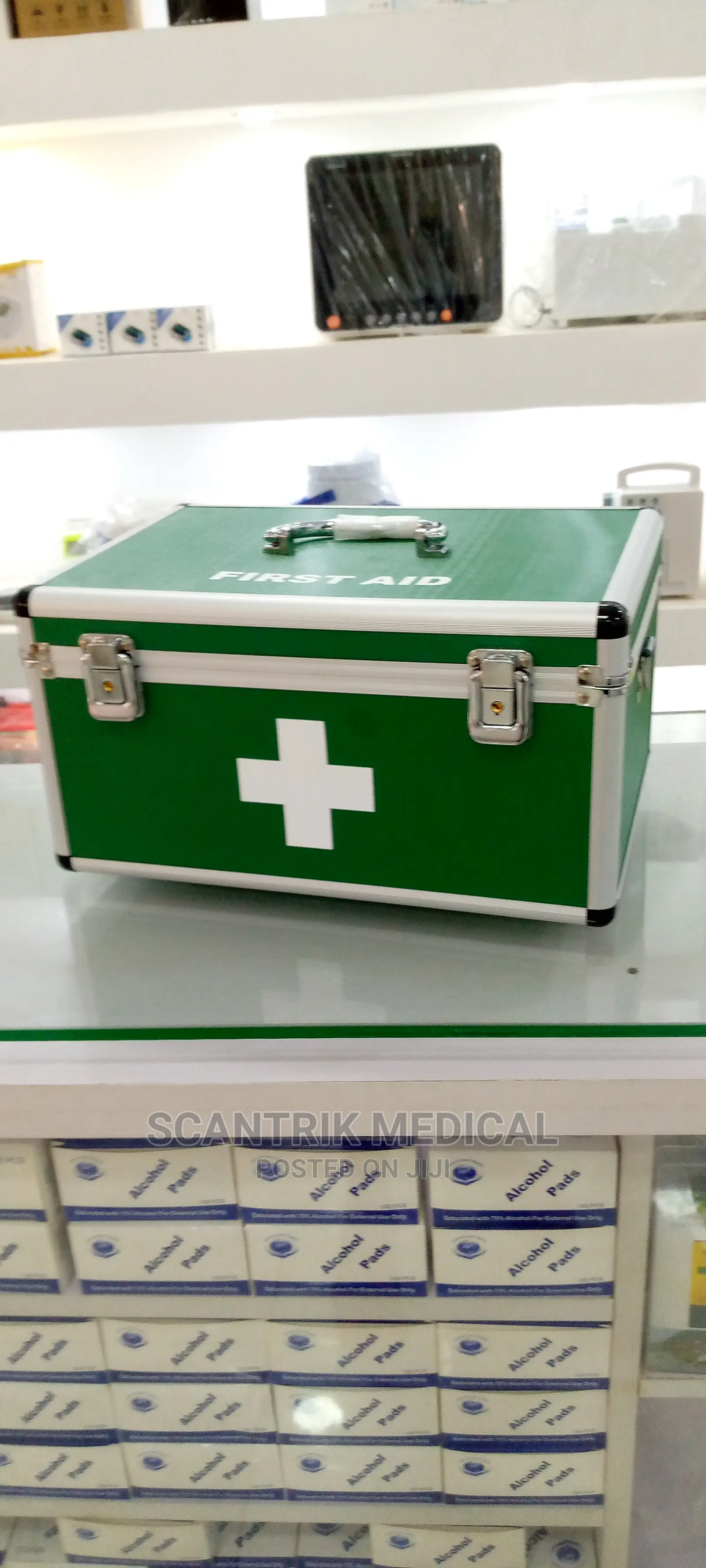 Metal Green Aluminum Alloy First Aid