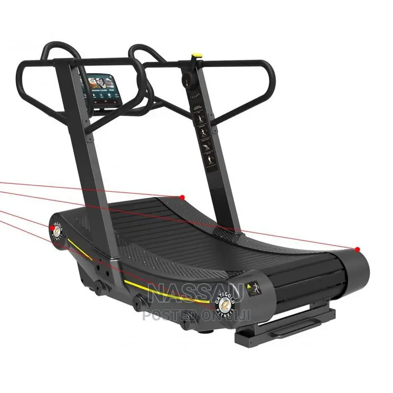 Commercial Manual Curved Treadmill