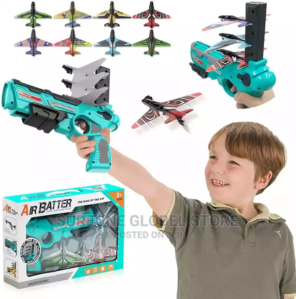 Plane Catapult Gun Shooting Game Toys Outdoor Sport Toys