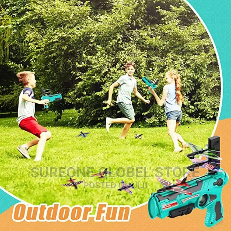 Plane Catapult Gun Shooting Game Toys Outdoor Sport Toys
