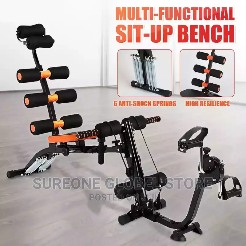 Multifunction Sit Up Benches Training Muscles Fold Fitness