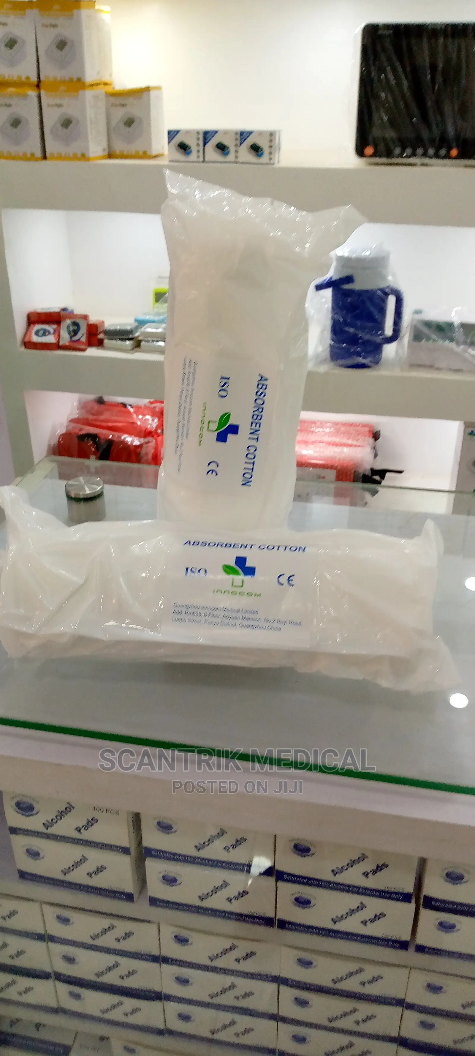 White Cotton Bandage Rolled