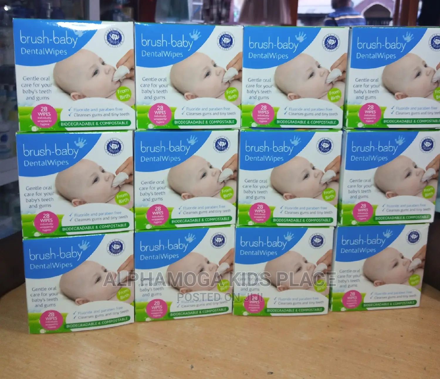 Brush Baby Dental Wipes