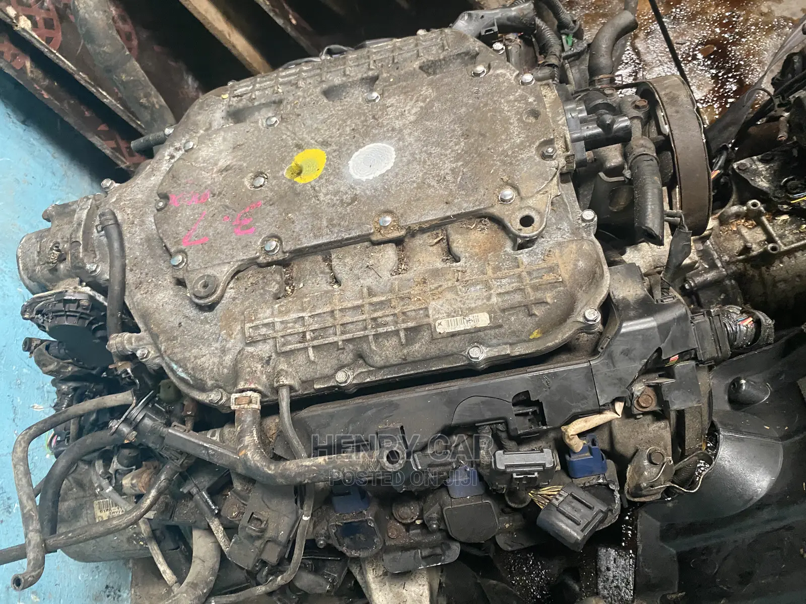 Acura 3.7vtec Complete Engine 010 Remember We Care 