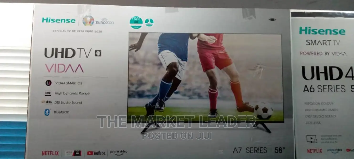 Hisense 58"A6n Smart Uhd Tv With Free Wall Bracket