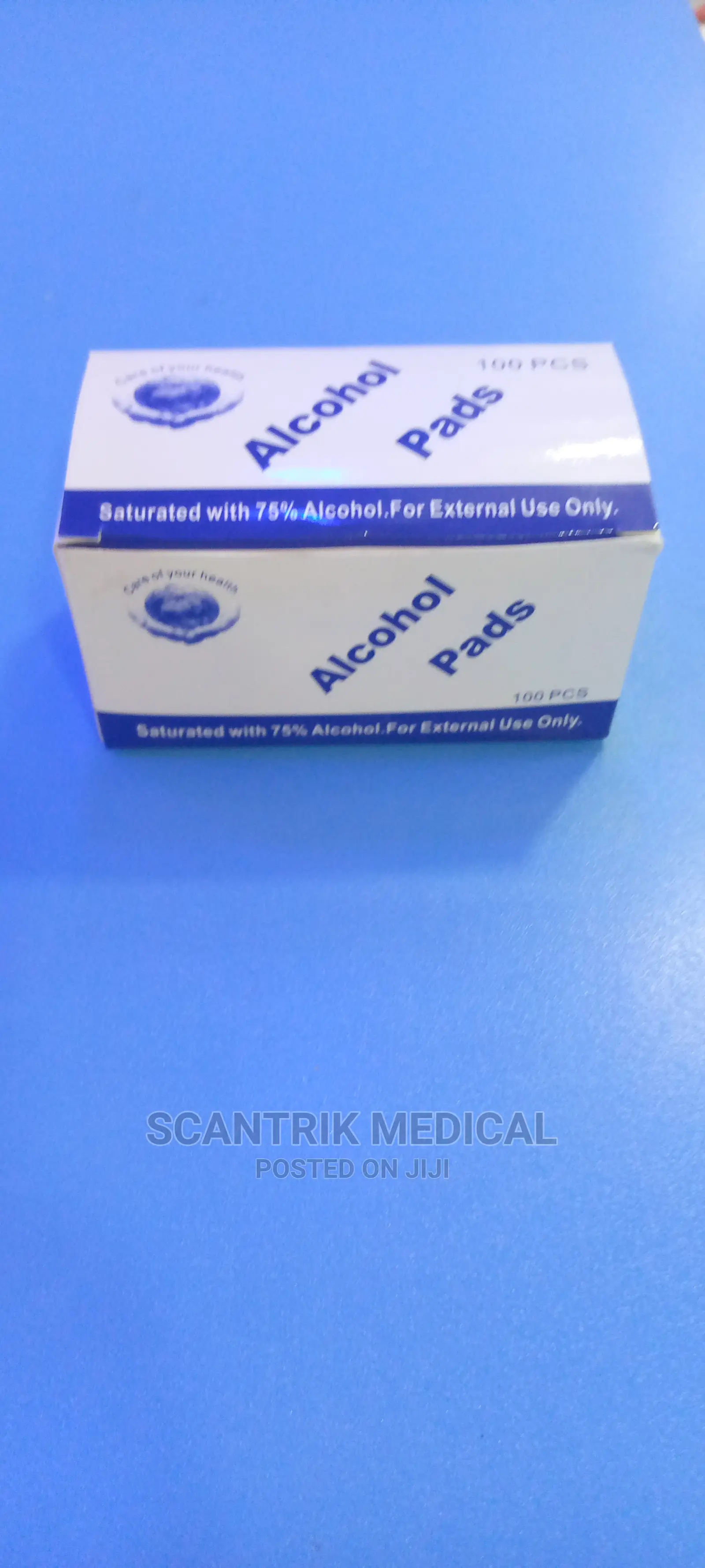 75% Isopropyl Alcohol Prep Pads