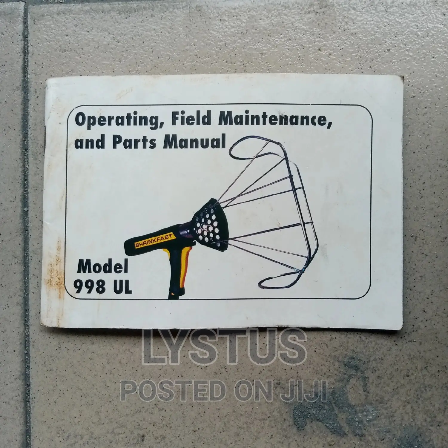Shrinkfast 998 UL Heat Gun/Shrink Wrap Gun