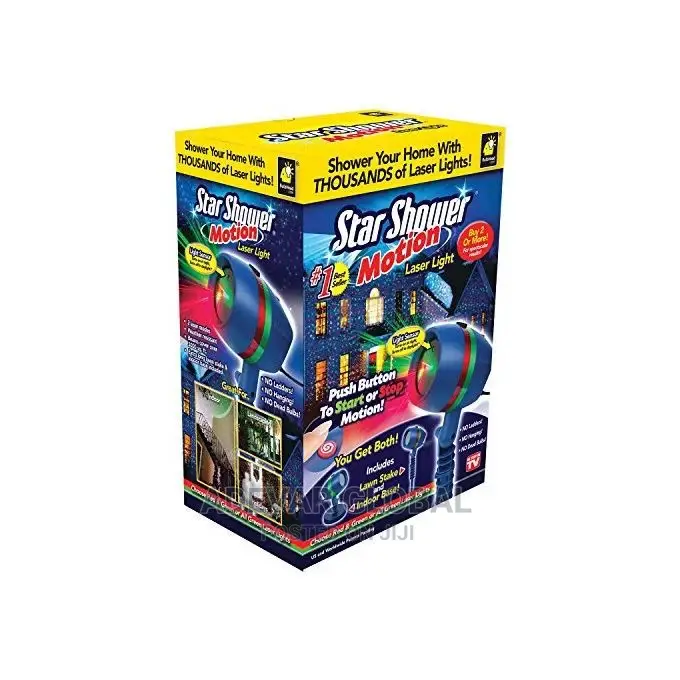 Star Shower Motion Laser Decoration Light