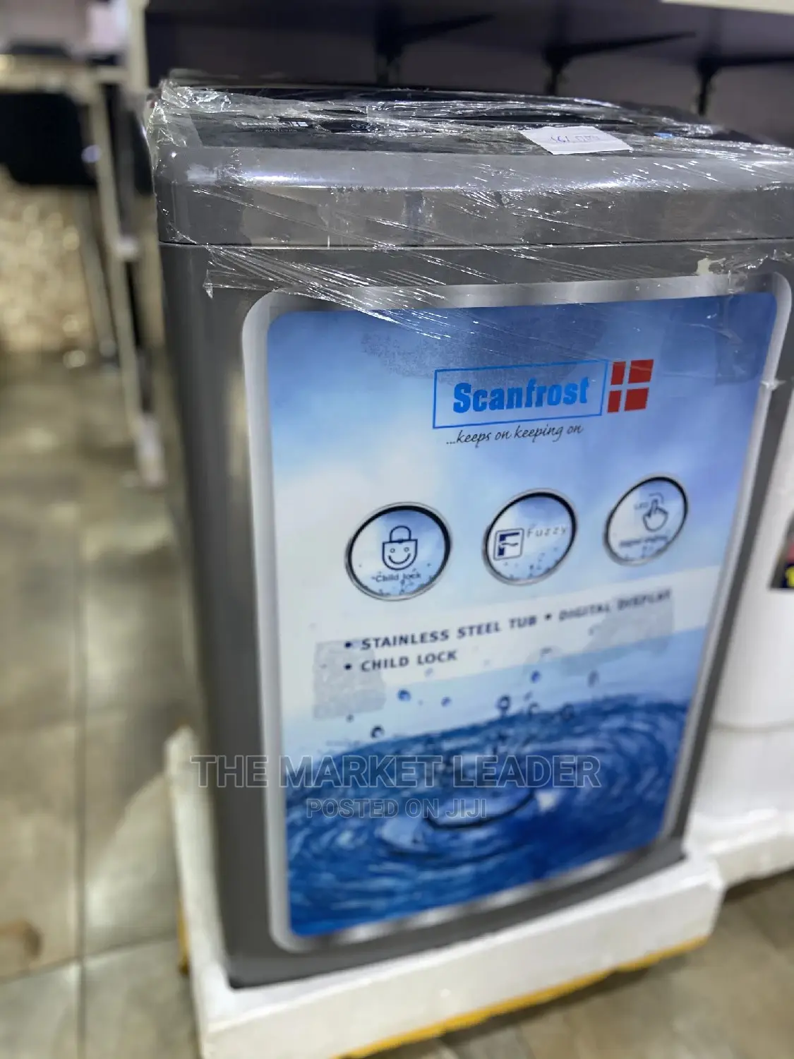 Scanfrost 8kg Automatic Topload Washing Machine