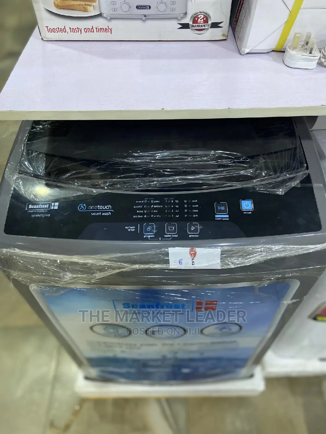 Scanfrost 8kg Automatic Topload Washing Machine