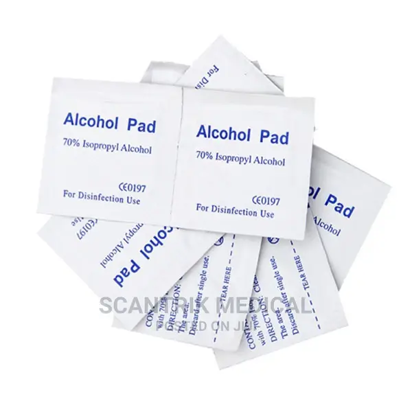 Disposable Alcohol Prep Pad Wipes 75%