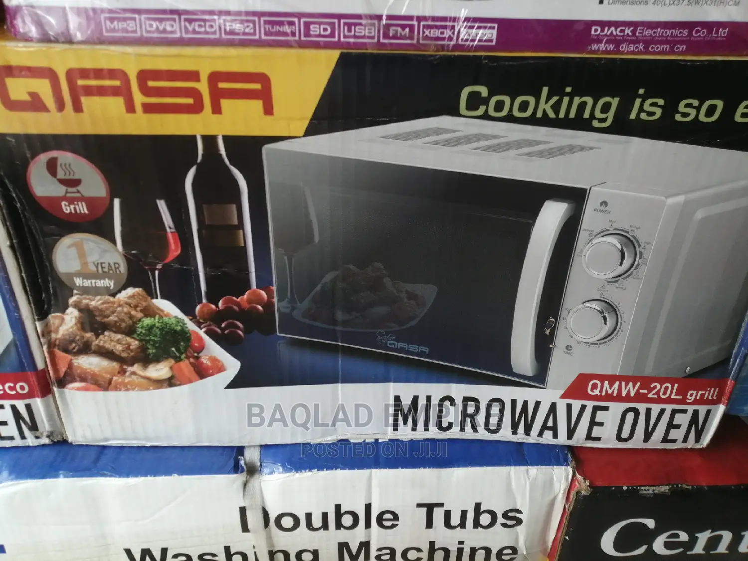 Qasa Microwave Oven With Grill-QMW-20l