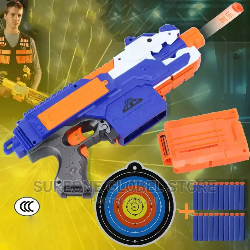 Pistol Toy Gun Darts Soft Hollow