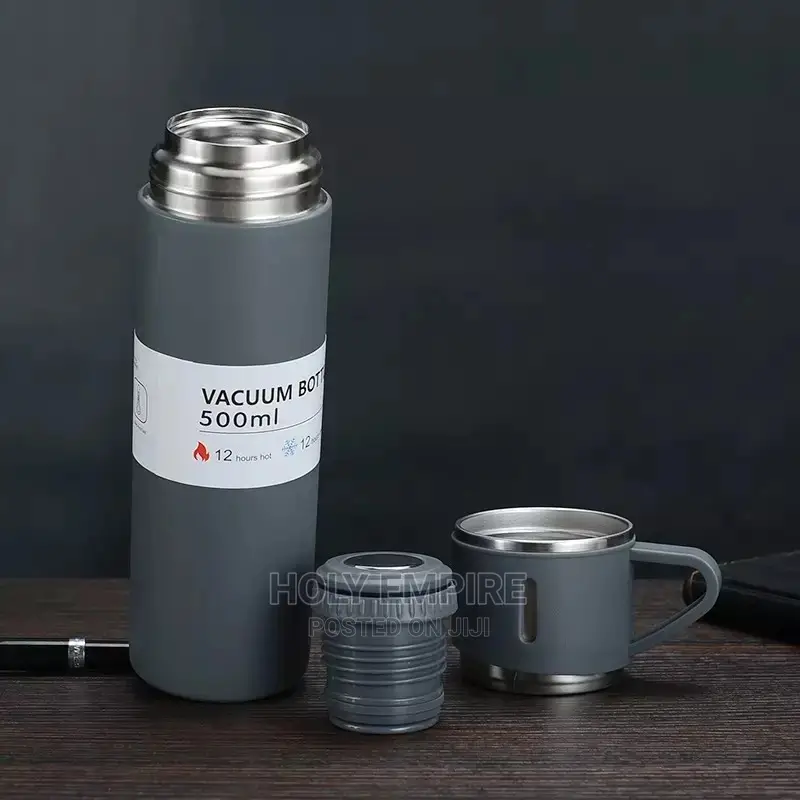 Vacuum Cup Set 500ml 304 Stainless Steel Thermos Flask
