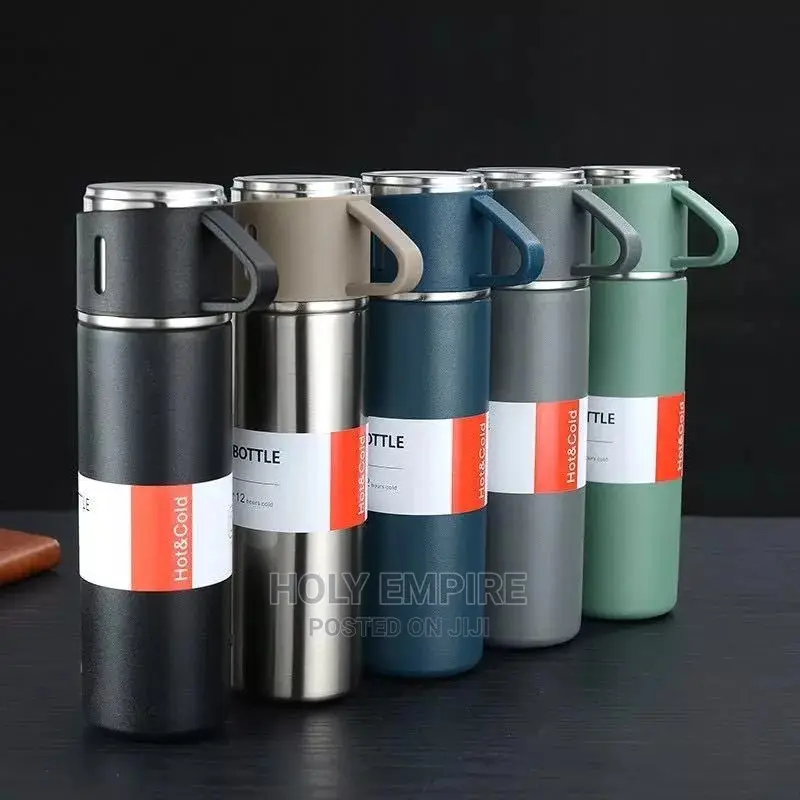 Vacuum Cup Set 500ml 304 Stainless Steel Thermos Flask