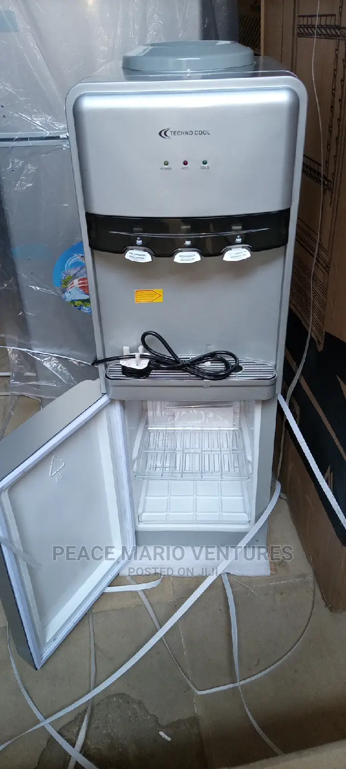 Hot And Cool Water Dispenser With Fridge And 3taps