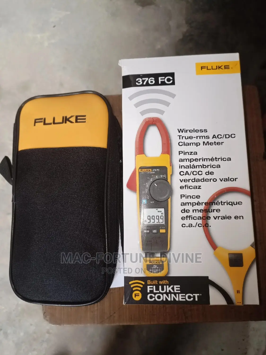 Original FLUKE 376FC Meter