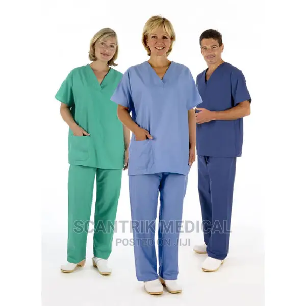 Hospital Doctor Nurse Scrubs Set/ Uniform