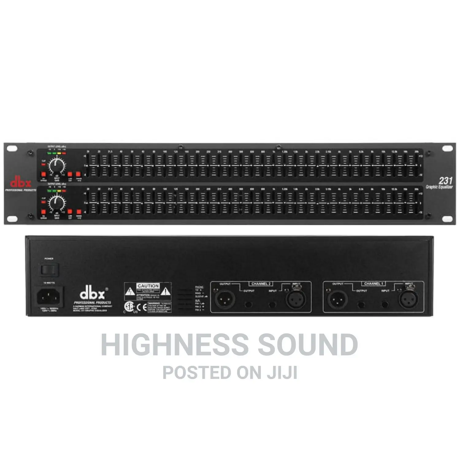 DBX Double Equalizer 231s