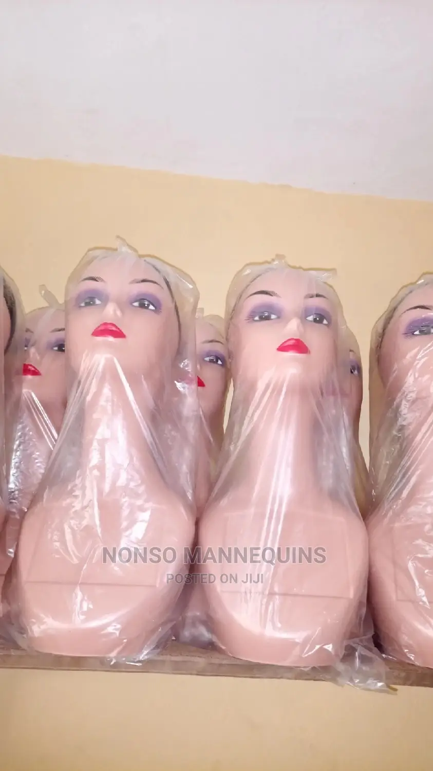 Plastic Mannequins Head for Wigs/ Hats