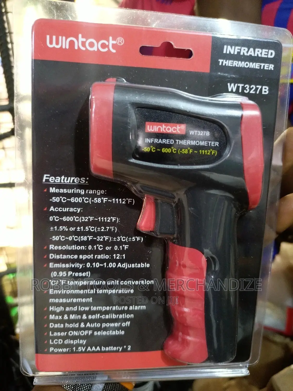 Wintact Infrared Thermometer WT327B