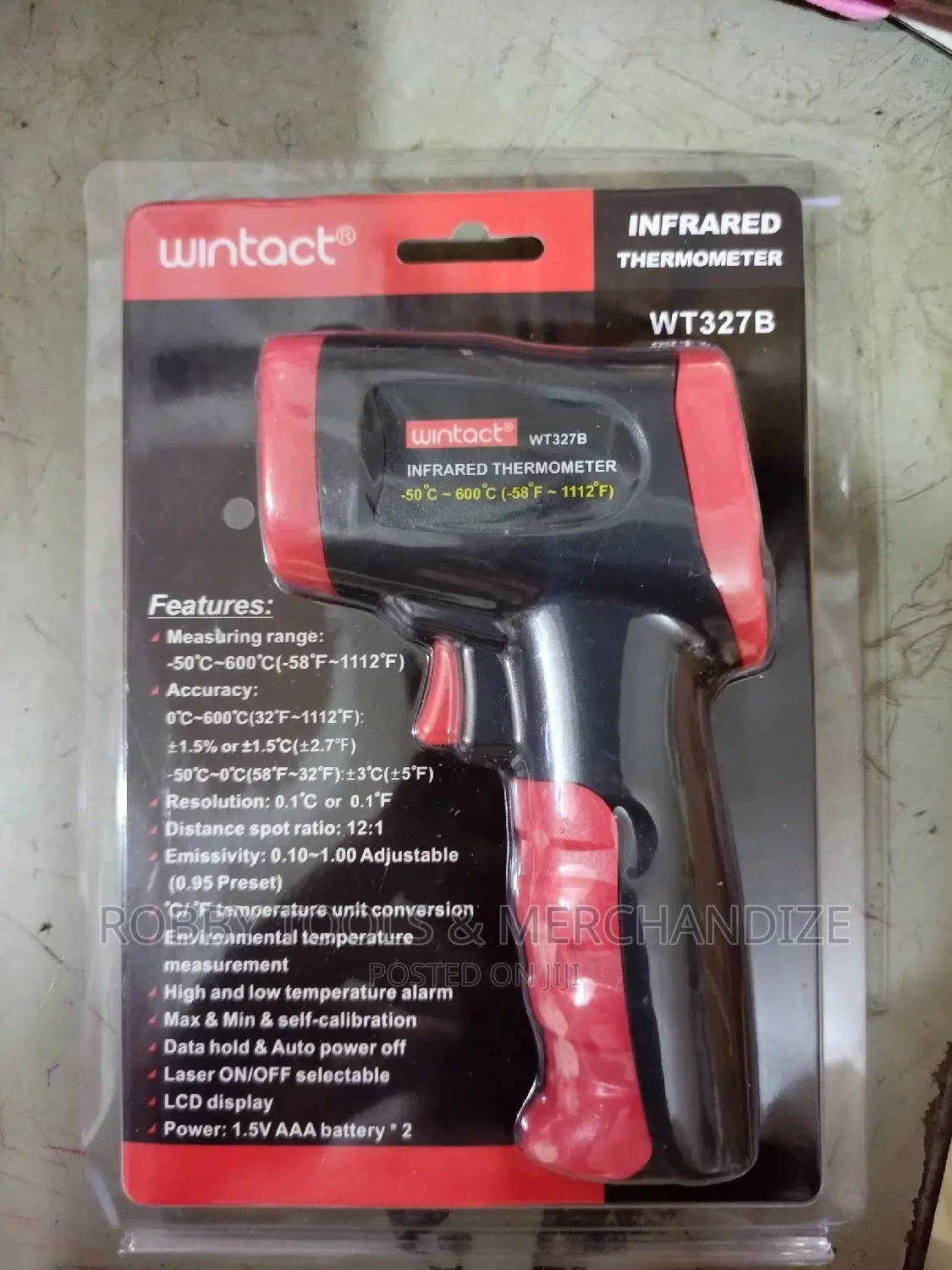 Wintact Infrared Thermometer WT327B