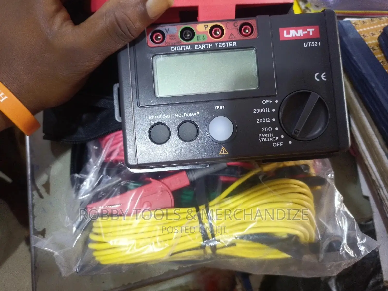 Uni-t Ut521 Digital Earth Ground Resistance Tester