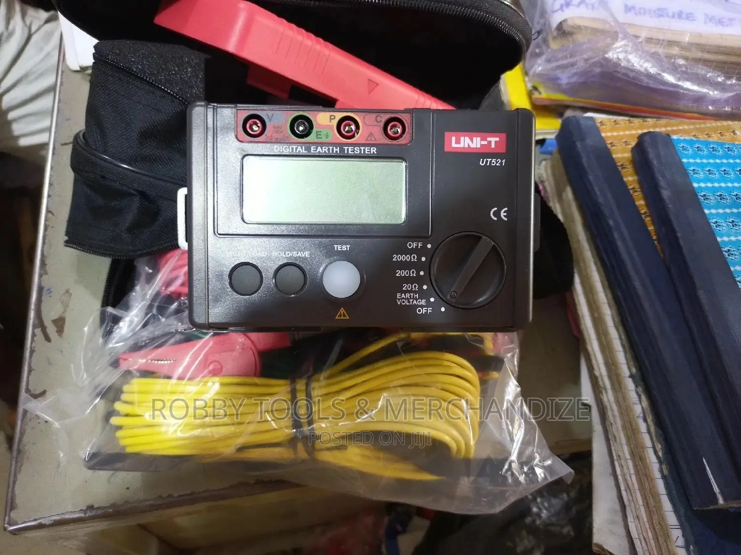 Uni-t Ut521 Digital Earth Ground Resistance Tester