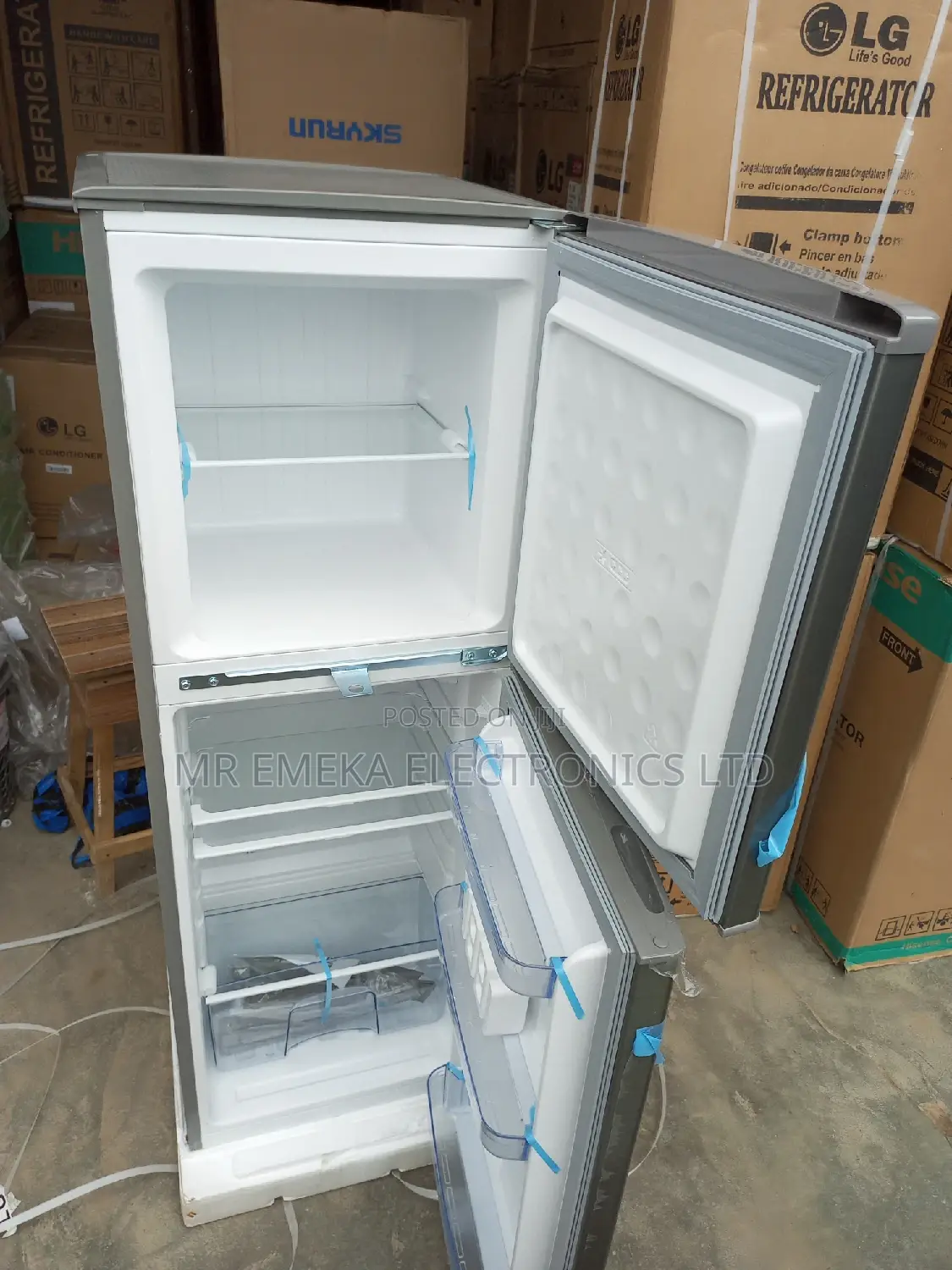 SKYRUN Fridge Double Door