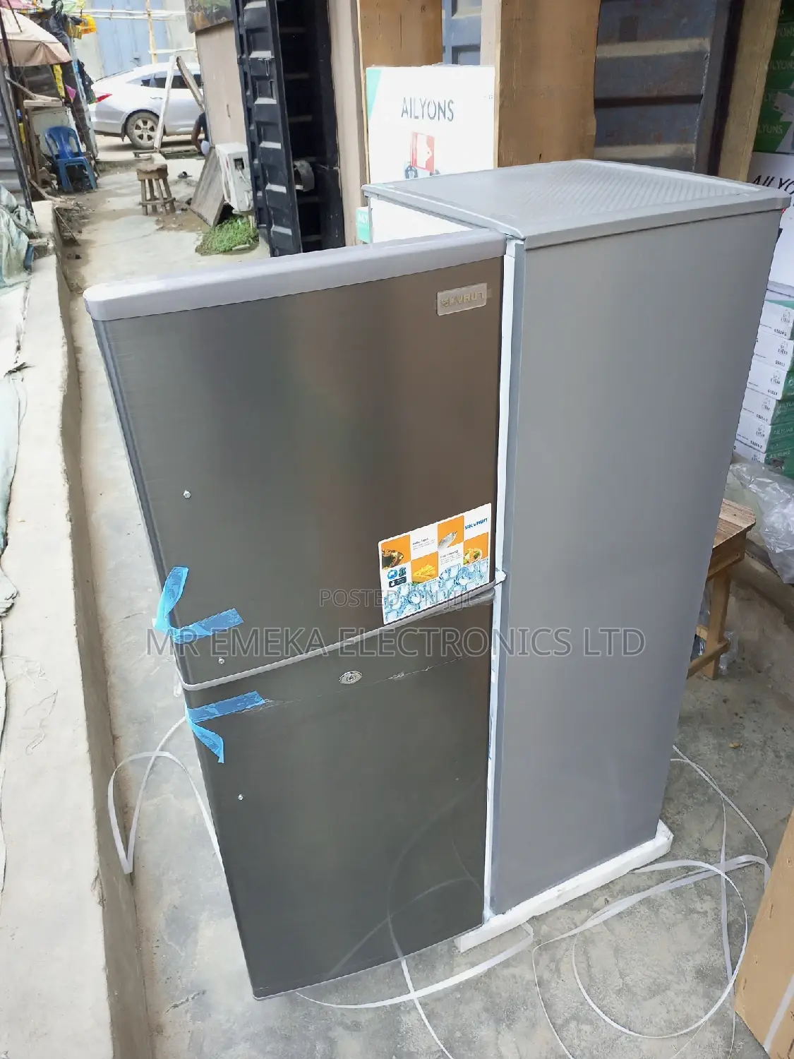 SKYRUN Fridge Double Door