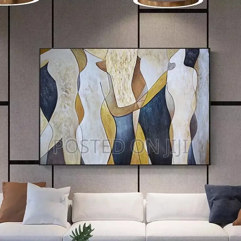 Lover Rain Oil Painting On Canvas