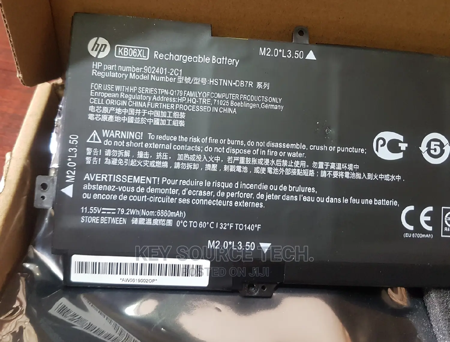 Hp Kb06xl Laptop Battery for X360 15-Bl002