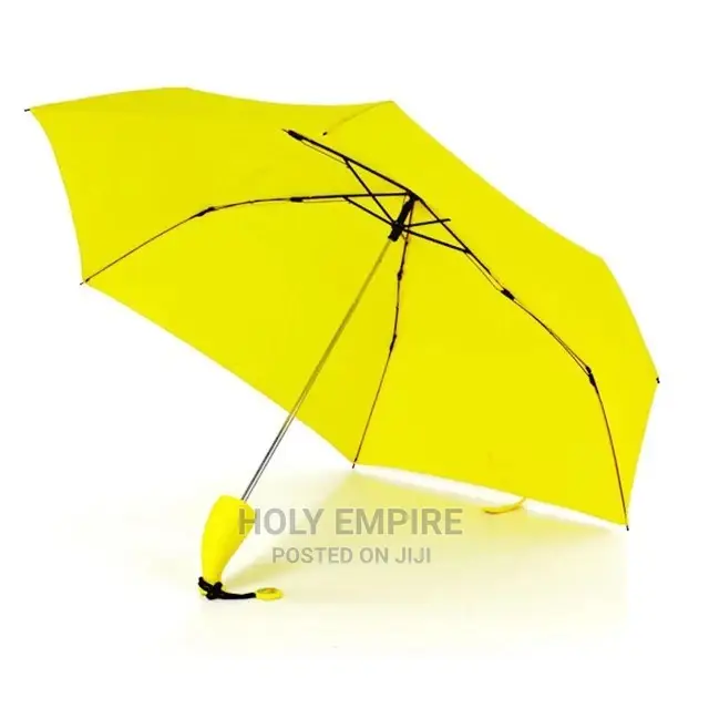 Banana Umbrella Parasol Rainy Creative Fruit Folding Umbrell